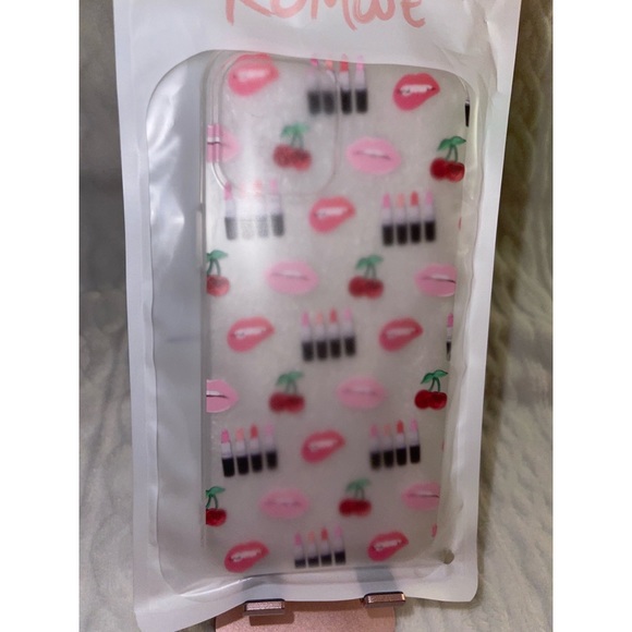 Lips & Cherry Print iPhone 12 Pro Max Case 🍒 - Picture 8 of 17
